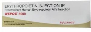 Wepox 5000 Erythropoietin Injection IP