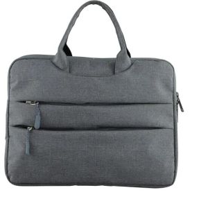 Grey Canvas Laptop bag