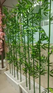 Artificial Green Bamboo Sticks