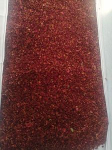 Home made dry rose petals