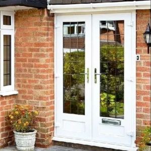 upvc glass door