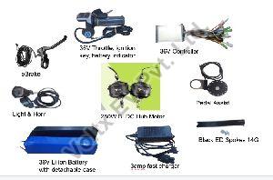 Electric cycle kit with Battery