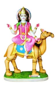 Marble Dasha Mata Statue