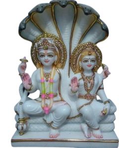 marble laxmi narayan statue
