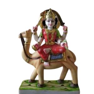 Marble Dasha Mata Statue
