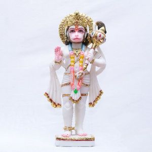 Marble Hanuman Ji Statue