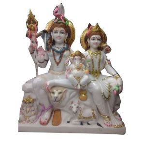 Marble Shiv Paivar Statue