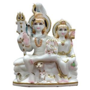 Marble Shiv Paivar Statue