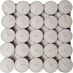 Tealight Candles Unscented Smokeless Wax