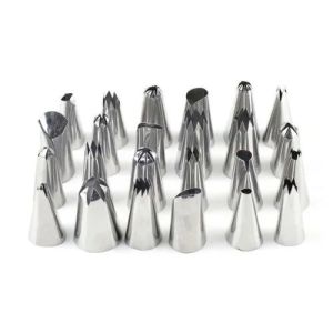 24 Pieces SS Cake Icing Nozzles Set