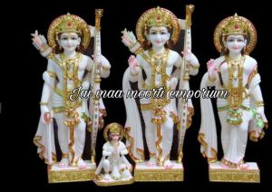 Marble ram darbar Statue.