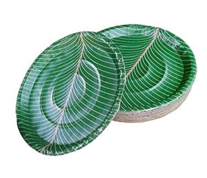 Ecofriendly-Disposable Coated Paper Plates Thali