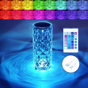 16 Colors Changing RGB Touch Lamp