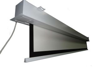 Inceilling Tab Tension Motorized Screen