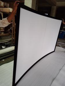 Curved Fixed Frame Projector Screen