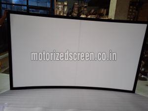 Curved Fixed Frame Projector Screen