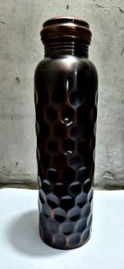 hammer copper water bottle