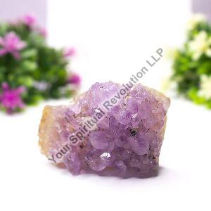 Your Spiritual Revolution Natural Amethyst Cluster Raw stone