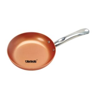 NON-STICK FRYING PAN WITH COPPER COLORED FINISH-SAUTE,