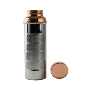 Steel Copper Bottle (Silver Touch)