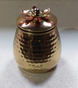 Decorative Brass Votive Candle Holder