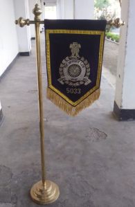 Flag with Brass Stand