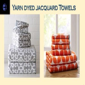 yarn dyed jacquard towel