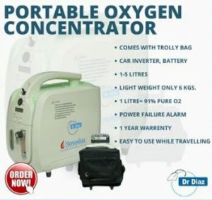 Dr Diaz Portable Oxygen Concentrator