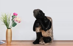 Polyresin Thinking Buddha Idol