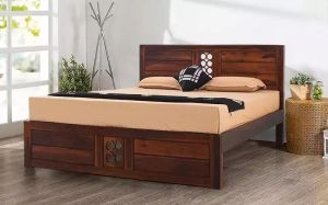 Sheesham Wood Queen Size Bed