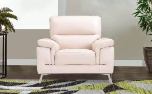 Single Seater Leather Sofa