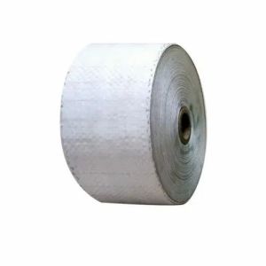 White Laminated PP Woven Roll