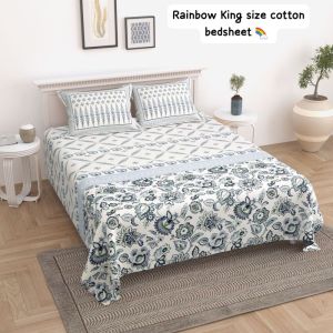 60X90 Inches Cotton Bed Sheet