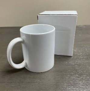 Plain Ceramic 11 Oz White Sublimation Mug