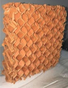 Orange Honeycomb Cooling Pad