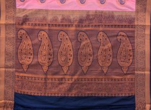 Quatinch zari border putta saree