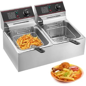 Double Deep Fat Fryer