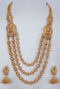 Gold Layered Necklace Set