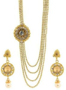 Gold Layered Necklace Set