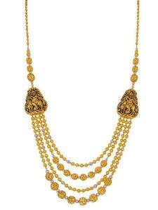 Gold Layered Necklace Set