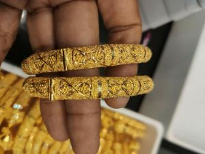 Modern Gold Bangles