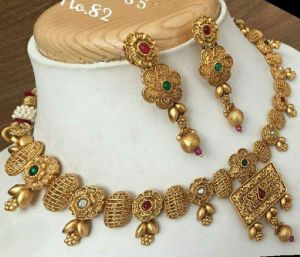 gold necklace