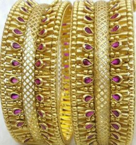 gold bangles