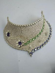 Traditional Silver Necklace Set