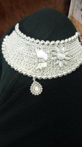 Traditional Silver Necklace Set