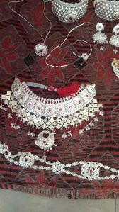 Traditional Silver Necklace Set