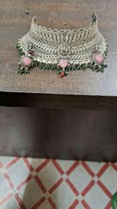 Oxidised Silver Necklace Set