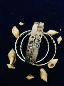 Designer Silver Bangles