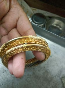 Modern Gold Bangles
