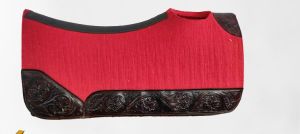 Horse Red Wool Felt Saddle Pad